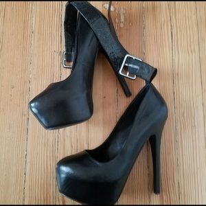 Steve Madden Black High Heels 👠